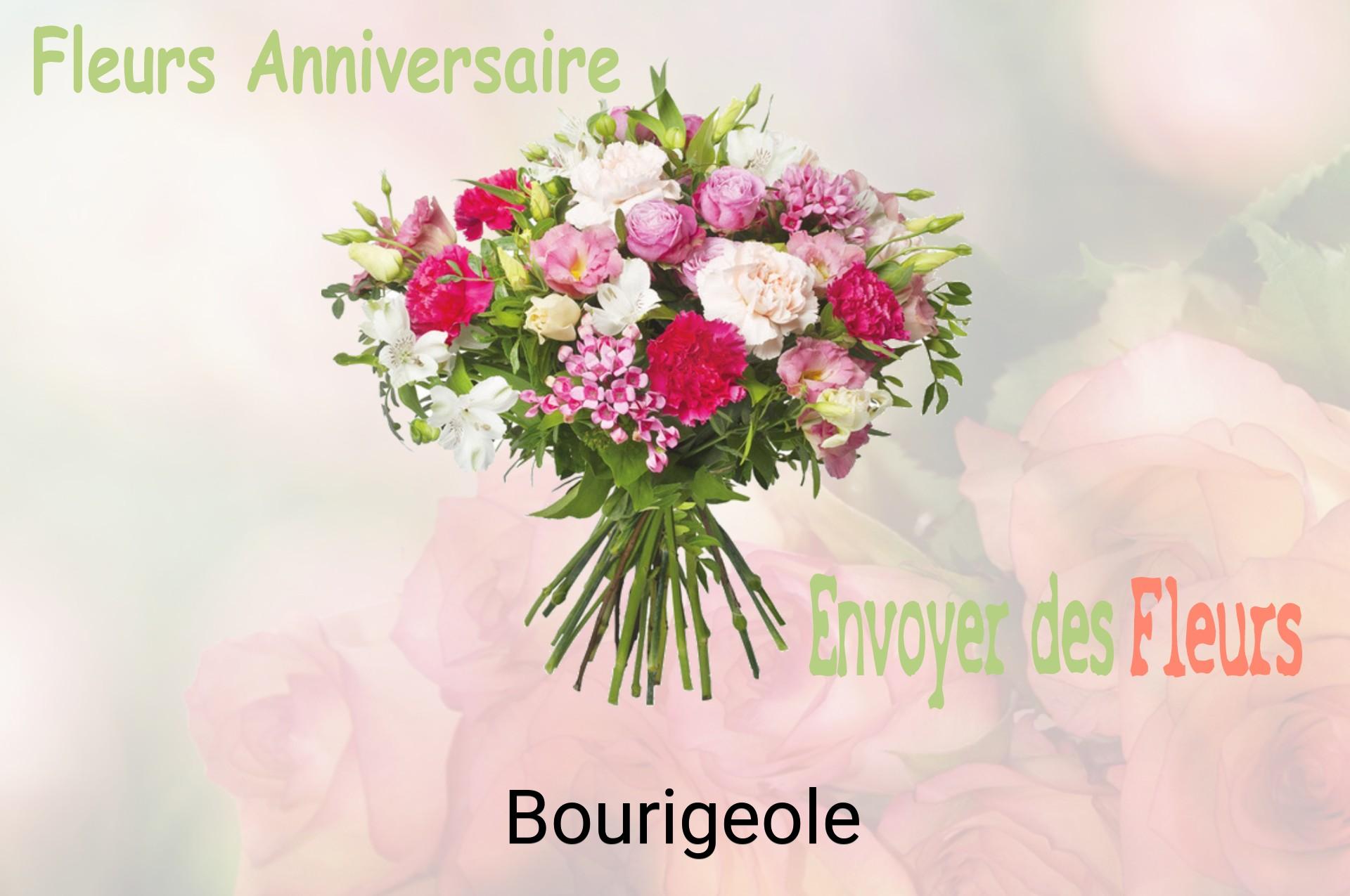 Bouquet de fleurs d’anniversaire livré à Bourigeole